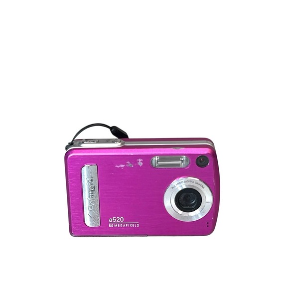 Polaroid A520 Pink Digital Camera 5.0mp Tested Works - Picture 1 of 8